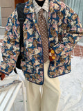 QDBAR 2024 NEW fashionc2 Vintage All Over Cat Jacket