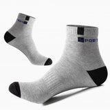 QDBAR 5 Pair Bamboo Fiber Summer Spring Men Socks Breathable Cotton Sports Sock Breathable Deodorant Business Socks Plus Size 38-43