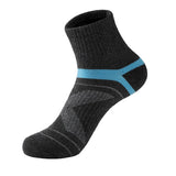 QDBAR High Quality Cotton Men Socks Sports Running Breathable Casual Summer Soft Fitness Compression Middle Tube Male Sock Calcetines
