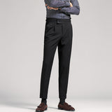 QDBAR High Waist Slim Casual Suit Pants