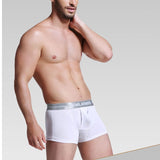 QDBAR 2024 Men's underwear, scrotum support bag function, modal u convex separated boxers