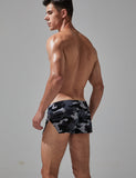 QDBAR 2024 Camouflage Side Split Leisure Shorts 240501