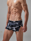 QDBAR 2024 Camouflage Side Split Leisure Shorts 240501