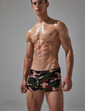 QDBAR 2024 Camouflage Side Split Leisure Shorts 240501