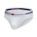 QDBAR  Low Waist Underwear Men Briefs Cotton U Convex Comfortable Underpants Breathable Cueca Tanga