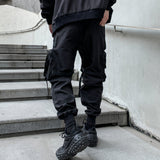 QDBAR Techwear Multi-pocket Cargo Tooling Trousers