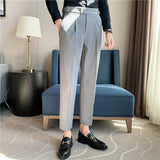 QDBAR Slim Casual Trousers