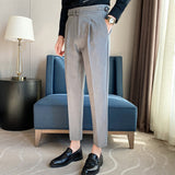 QDBAR Slim Casual Trousers