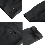 QDBAR High Waisted Slim-fit Trousers