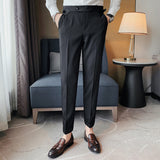 QDBAR Casual Naples Slim Fit Trousers