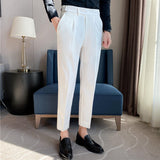 QDBAR Slim Casual Trousers