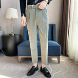 QDBAR Slim Casual Trousers