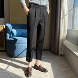 QDBAR Slim Casual Trousers