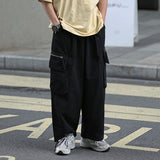 QDBAR Retro Casual Cargo Pants