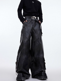 QDBAR PU Leather Pants na1035