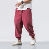 QDBAR Loose Cotton Linen Bloomers