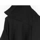 QDBAR Dark Removable Cap Loose Cloak