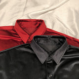 QDBAR Velvet Long Sleeve Shirt