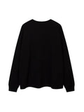 QDBAR 【Mz】washed Butterfly Long-Sleeved T-Shirt Na1475