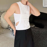 QDBAR Cutout Tight Tank Top