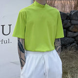 QDBAR Summer Half Turtleneck Top