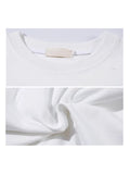 QDBAR 【Mz】washed Butterfly Long-Sleeved T-Shirt Na1475