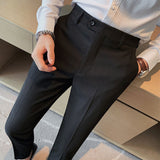 QDBAR Casual Naples Slim Fit Trousers