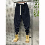 QDBAR Slim Fit Mid-waisted Casual Track Pants