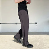 QDBAR Asymmetric Waist Loops Detail Lounge Pants