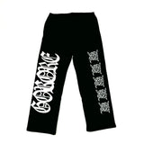 QDBAR 2025 American retro sweatpants personalized print y2k high street new men's parkour sports casual pants sweatpants