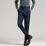 QDBAR High Waist Slim Casual Suit Pants