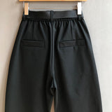 QDBAR Loose Big Crotch Casual Harem Pants