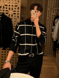 QDBAR [Mrcyc] Plaid Sweater Na630