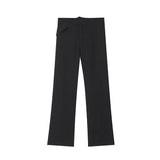 QDBAR Asymmetric Waist Loops Detail Lounge Pants