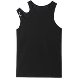 QDBAR Slim Fit Sleeveless Pullover Tank Top