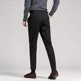 QDBAR High Waist Slim Casual Suit Pants