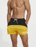 QDBAR 2024 Color Block Sport Shorts 230602