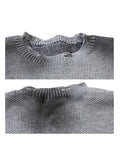 QDBAR 【Mz】broken Holes Sweater Na1474