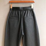 QDBAR Loose Big Crotch Casual Harem Pants