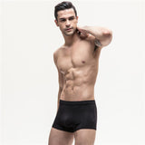 Back to college Men's Underwear Men's Boxer Modal Breathable Shorts Head Mid-Waist Youth  U Convex Boxers