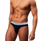 QDBAR  Men Briefs Underwear Cotton Man Underpants U Convex Bikini Low Waist Men's Underware Soft Cuecas Funny AD7101