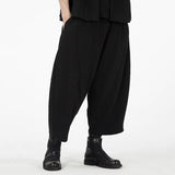 QDBAR loose Panel Cropped Trousers