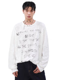 QDBAR [Mrnearly] Long-Sleeved T-Shirt Na1504