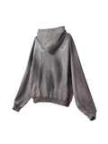 QDBAR [Peoplestyle] Aged Loose Hoodie Na1654