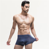 Back to college Men's Underwear Men's Boxer Modal Breathable Shorts Head Mid-Waist Youth  U Convex Boxers