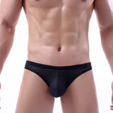 QDBAR  4 Men's Underwear Men  Briefs Jockstrap Pouch Cuecas Man Hollow Panties Thongs Mesh Underpants  Slip Homme Srting D4015