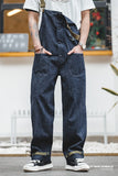 QDBAR Retro Denim Overalls