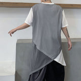 QDBAR Irregular Hem Long Top