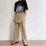 QDBAR Two-piece Design Trousers