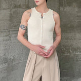 QDBAR Knitted Slim Fit Vest